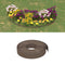vidaXL - Tuinranden - 5 - st - 10 - m - 10 - cm - polyetheen - bruin