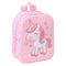 Kinderrugzak Safta Roze 22 x 27 x 10 cm 3D