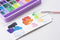 HIMI - Gouache - set van 36 kleuren 12g - Twin split cups - Lila (set van 36)