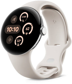 Google Pixel Watch 3 - Smartwatch - 41mm - WiFi - Zilver (Beige)
