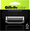 Gillette Navulmesjes Voor GilletteLabs - Exfoliating Bar En Heated Razor - 6 Scheermesjes