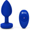 B-Vibe - Vibrerende Juwelen Plug L/XL Navy