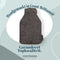 CosyPanda Graphite Fleece Kruik met Hoes - 37x21cm - Duurzame Warmwaterkruik - 2L - Grijs