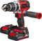 Einhell TP-CD 18/60 Li-i BL - Accu Klopboor-/Schroefmachine - Koolborstelloze motor 60 Nm - Incl. 39-delige bit-/borenset (2 stuks)