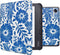 imoshion E-reader Hoesje - Geschikt voor Kobo Libra 2 - Design Slim Hard Case Sleepcover Bookcase met stand - Flower Tile