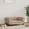 vidaXL - Hondenmand - 70x45x30 - cm - kunstleer - cappuccinokleurig