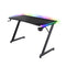 Trust Gaming GXT 710 Luminus Pro Gaming Bureau 120x60 met LED RGB, Gentegreerde 10 W Draadloze Oplader, 10 Kleurenmodi, Gamers Bureau met Bekerhouder en Headsethaak, voor Studie Werk Kan...