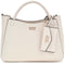 GUESS Brenton Girlfriend Satchel - Schoudertas met utensil zak - 29x19x10 cm - Bone