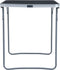 vidaXL - Campingtafel - inklapbaar - met - metalen - frame - 80x60 - cm - grijs