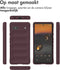 imoshion Hoesje - Geschikt voor Google Pixel 6a - EasyGrip Backcover - Aubergine
