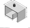 FMD - Salontafel - 2-in-1 - 59x36x38 - cm - eikenkleurig