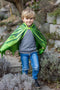 Great Pretenders Verkleedkledij Draken Cape - 4-6 jaar - Groen