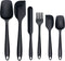 VAIVE Spatel set 6 Stuks - Siliconen spatels - Hittebestendig - Vaatwasmachinebestendig (6 stuks)