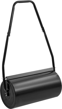 vidaXL - Gazonroller - met - handvat - 42 - L - ijzer - en - staal - zwart