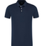 Boston Brothers Piqué Polo KM Print - Korte Mouw - Navy - Maat XL