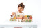Tiny Love - Wooden Stacking Train - Boho Chic