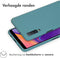 iMoshion Hoesje Geschikt voor Samsung Galaxy A7 (2018) Hoesje Siliconen - iMoshion Color Backcover - Donkergroen