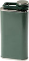 Stanley Classic Wide Mouth Flask 0,23L Hammertone Green | BPA-Vrije heupfles | Roestvrijstalen zakflacon | Makkelijk te vullen, drinken en reinigen