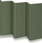 Lionelo Jasmin Easy Fold Reisbedje - Opvouwbaar in seconden - 2 Hoogtes Matras T25 - Zijdeur met Rits - Groene