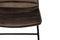 PoleWolf - Ripple stoel - Velvet - Espresso - Set van 4