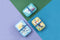 Amuse Plus - Tropical Teens - Lunchbox - Brooddoos - Medium - Big Hair Don't Care - In hoogte verstelbaar - Rekker inbegrepen