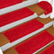 vidaXL - Trapmatten - 5 - st - 65x21x4 - cm - rood