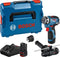 Bosch GSR 12V-35 FC Professional - Accuschroefboormachine - 2 x 3,0 Ah accu's - FlexiClick System (met 4 hulpstukken)