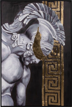 Schilderij Canvas Romein 80 x 3,5 x 120 cm