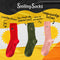 Smiling Socks® Fruit Socks - 4 Paar grappige sokken - Sokken Met Print - Anti zweet - Kleurvol - Cadeau voor haar - Maat 35-43 - Huissokken