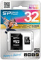 Silicon Power microSDHC Class 10 32GB - Geheugenkaart met SD-adapter - Lezen 40MB/s Schrijven 10MB/s