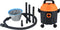 Qlima WDZ510 - Alleszuiger - Nat/droog - 10L - Oranje/Zwart