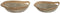 Middenstuk Home ESPRIT Wit Lichtbruin Natuurlijk Stads 51 x 45 x 13 cm (2 Stuks)