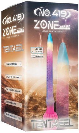 NMC 17.5 INCH SILICONE MONSTER DILDO GLOW IN THE DARK