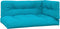vidaXL - Palletkussens - 3 - st - stof - turquoise