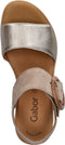 Gabor Sandalen - Platte sandalen - Suede - Beige - Maat 42