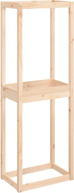 vidaXL - Bandenrek - 63x40x180 - cm - massief - grenenhout