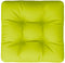 vidaXL - Palletkussen - 58x58x10 - cm - stof - heldergroen