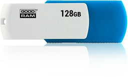 Goodram UCO2 - Flash Drive 128GB USB 2.0 - Lezen 20MB/s Schrijven 5MB/s - Blauw