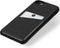 Selencia Hoesje Geschikt voor iPhone SE (2022) / SE (2020) / 8 / 7 / 6s / 6 Hoesje Met Pasjeshouder - Selencia Vayu Vegan Lederen Backcover - Zwart