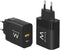 Ewent EW1327 - Oplader - 45W USB type-C Power Delivery 3.0 Quick Charge 4+ - Zwart