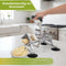 HI NATURE™ Frietsnijders - Professionele Frietsnijder - 4 RVS Messen - Zilver