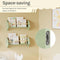 Woltu Kinder Wandboekenkast - 3 Planken - Wolkvorm - 65 x 23 x 12,7 cm - Grenen & MDF (3 stuks)