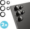 imoshion 2 Pack Camera lens protector| - Screenprotector Geschikt voor - |Samsung Galaxy S24 Ultra| - |Zwart|