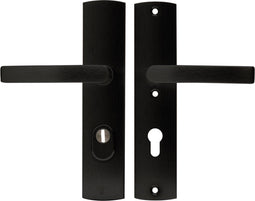 AXA Curve Plus - Veiligheidsbeslag Kruk-Kruk PC72 met kerntrekbeveiliging SKG*** - Zwart (2 stuks)