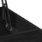vidaXL - Zwarte - Eiken - Salontafel - - - 80 - x - 50.5 - x - 41.5 - cm