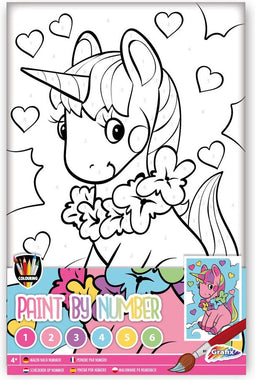 Grafix Schilderen op nummer 29,7x19,5cm