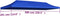 vidaXL - Partytentdak - 3x6 - m - blauw
