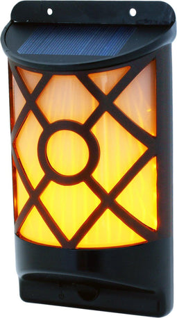 POWERplus Kiwi Solar Wandlamp | solar realistisch vlam effect wandlamp | 66 bewegende LEDs | op zonne energie