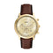 Fossil FS6113 - Polshorloge - Chronograaf 44mm - Bruin