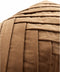 Dutch Decor FEMM – Sierkussen 30x50 cm - velvet - effen kleur - Tobacco Brown - bruin - Inclusief binnenkussen